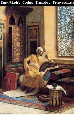 unknow artist Arab or Arabic people and life. Orientalism oil paintings  403